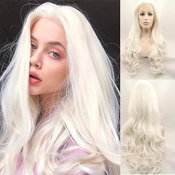 Blonde Wavy Lace Front Wig (W05YBP)