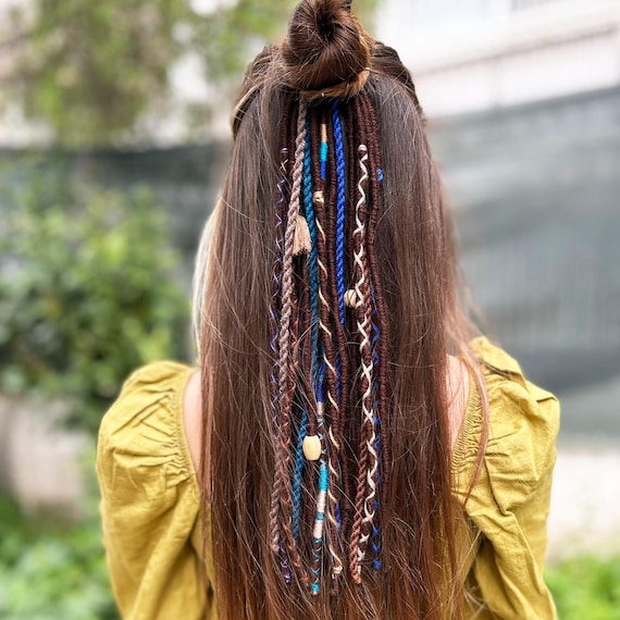 Brown Boho Hair Extensions #30