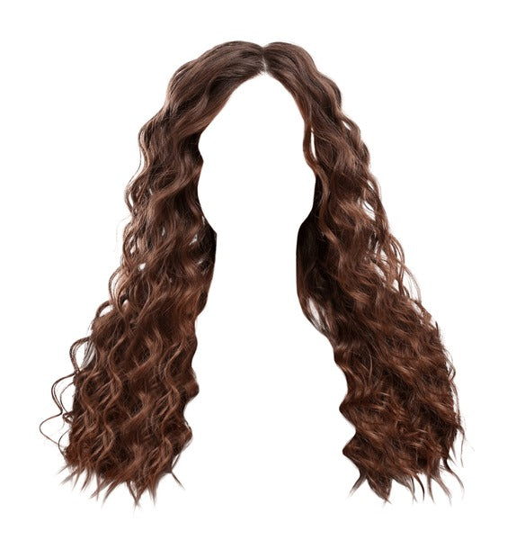 Brown Curly Hair Wig