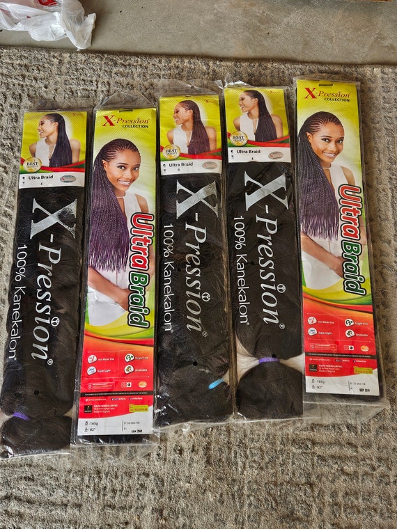 Buiten Ultra Braid Xpression 3X 52 1-Pack, 1B Off Black