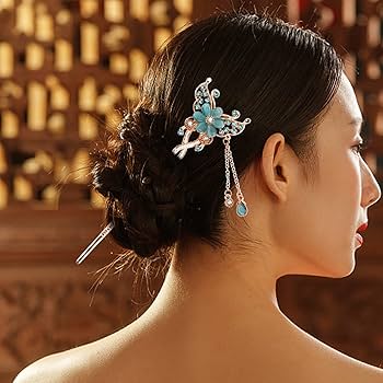 Butterfly Hair Stick Decor