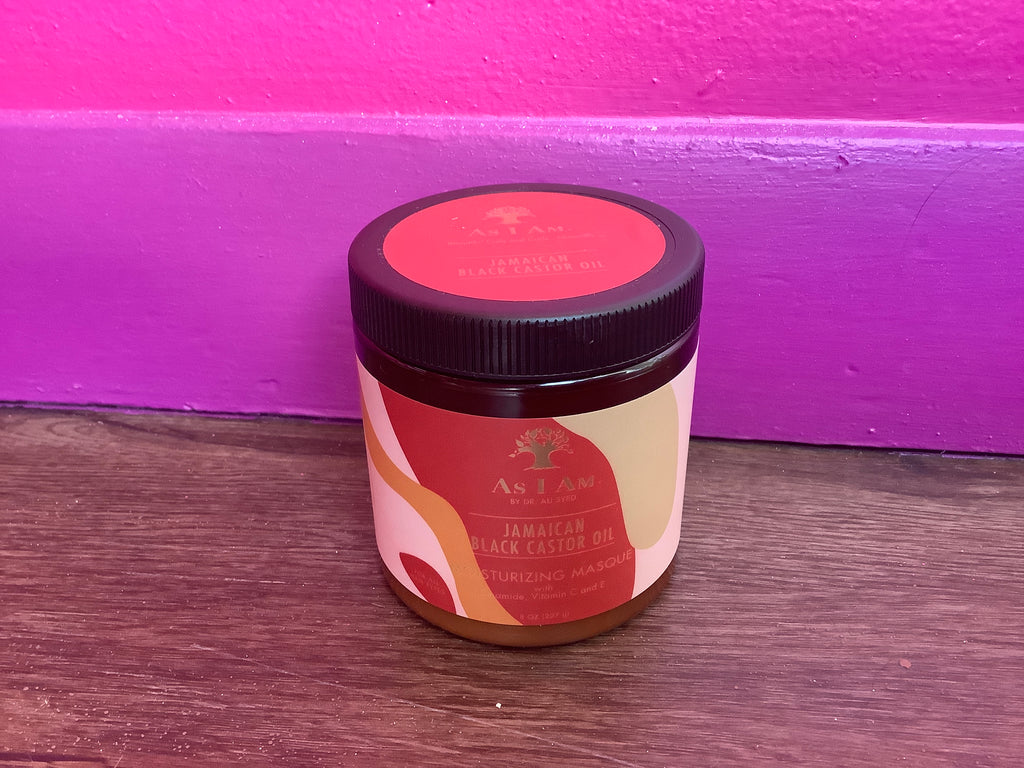 As I Am Black Castor Oil Masque 8 oz