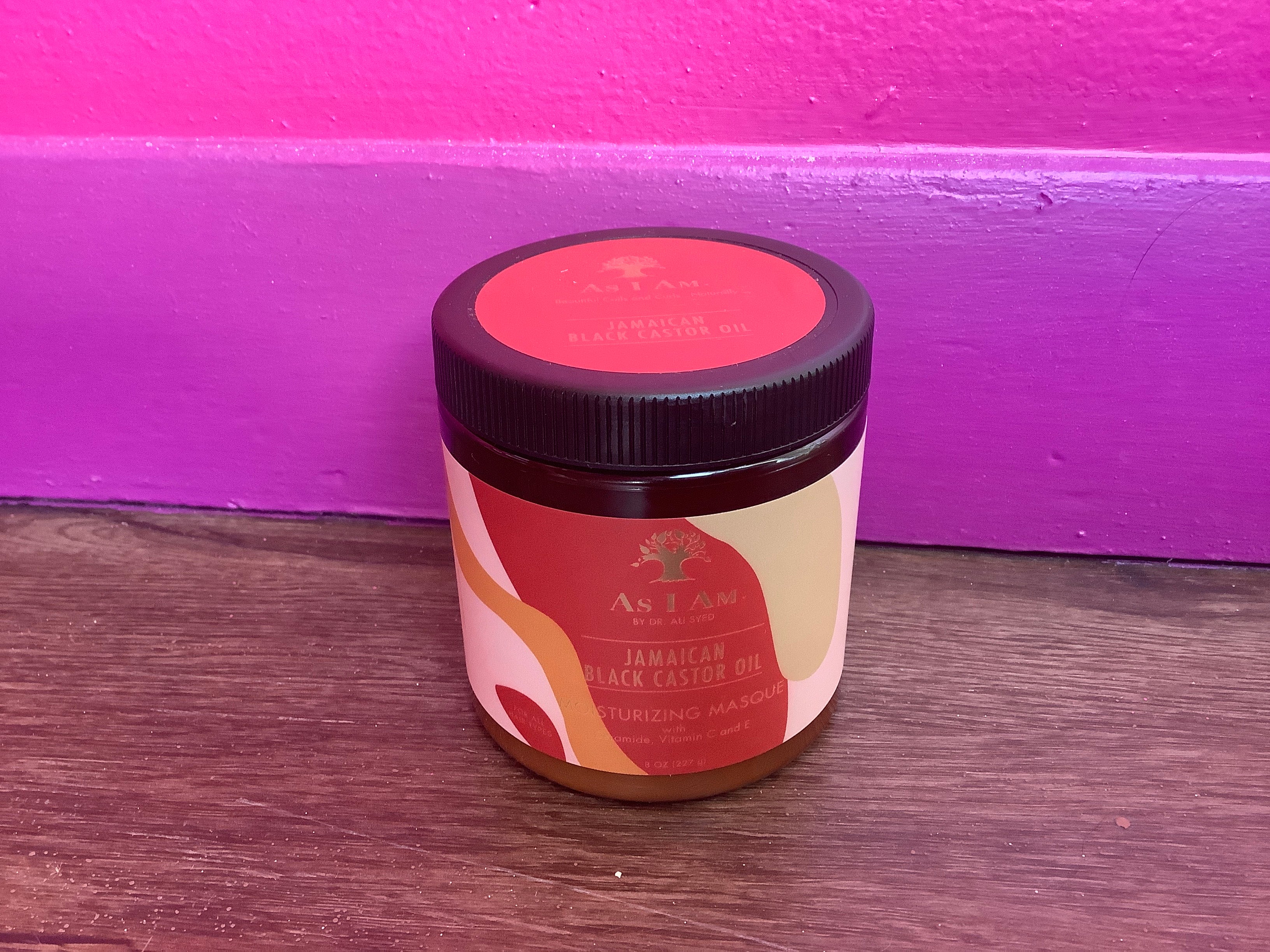 As I Am Black Castor Oil Masque 8 oz