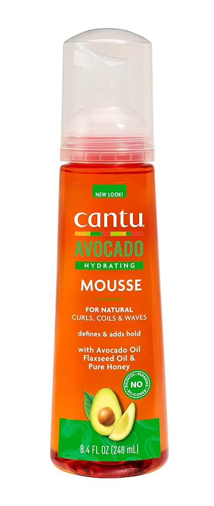 Cantu Avocado Hydrating Styling Mousse 248 ml
