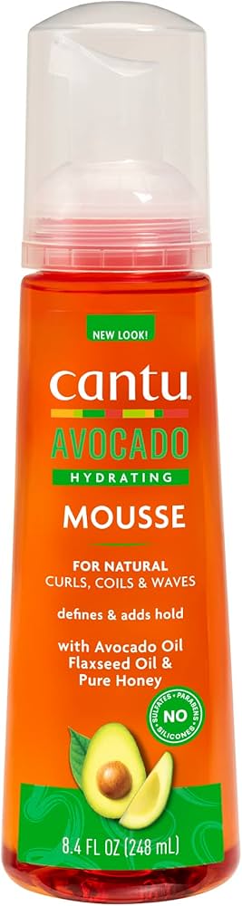Cantu Avocado Hydrating Styling Mousse 248 ml