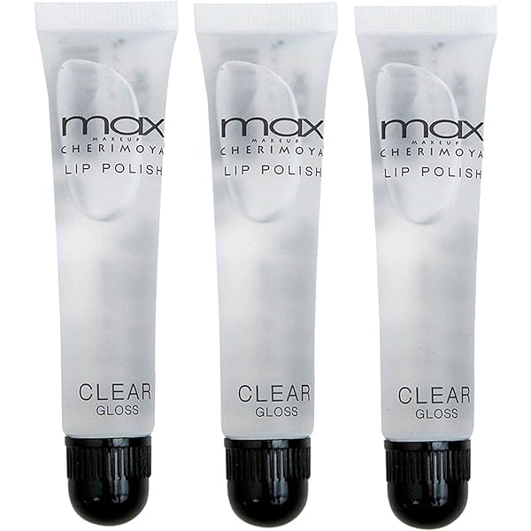 Cherimoya MAX Makeup Clear Lip Polish Bulk Pack of 36