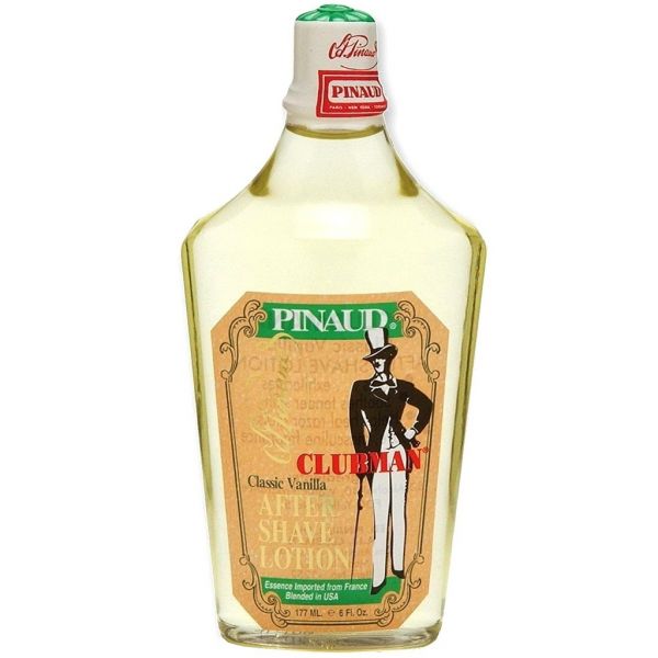 Clubman Classic Vanilla After Shave Lotion, 6 oz