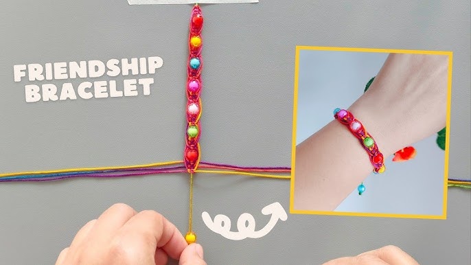 Colorful Beaded Friendship Bracelets