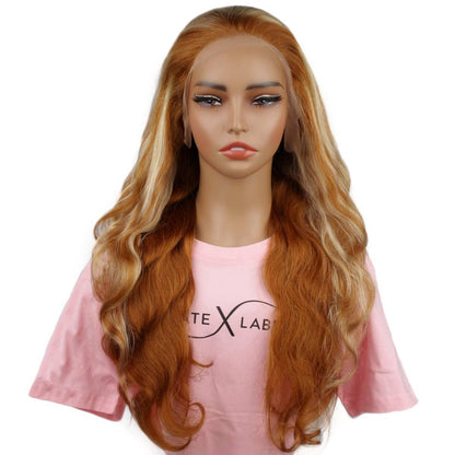 Copper Blonde Lace Front Wig