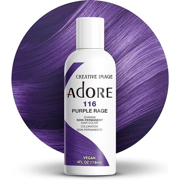 Creative Image Adore Semi-Permanent Hair Color 116 Purple Rage