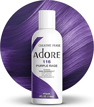 Creative Image Adore Semi-Permanent Hair Color 116 Purple Rage