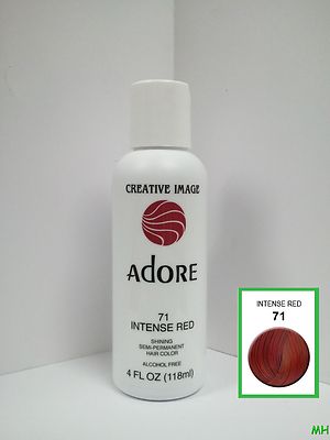 Creative Image Adore Shine Semi-Permanent Color 71 Intense Red 118ml