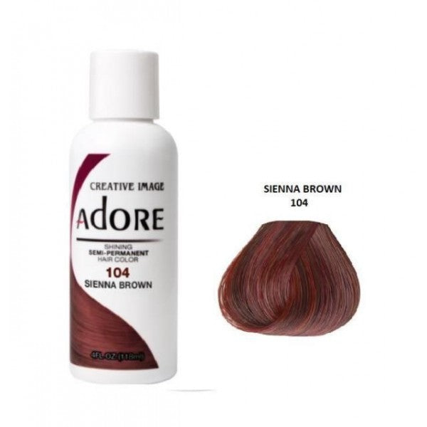 Creative Image Adore Sienna Brown Semi-Permanent Color 118ml