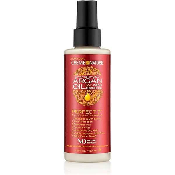 Creme Of Nature Argan Oil Leave-in Conditioner 8.45 OZ