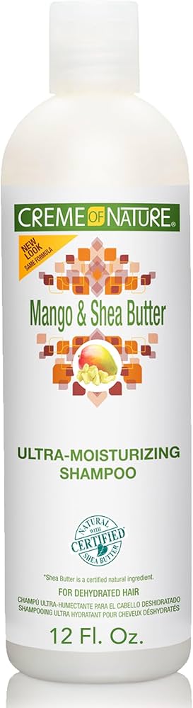 Creme Of Nature Ultra-Moisturizing Shampoo Mango & Shea, 12 OZ