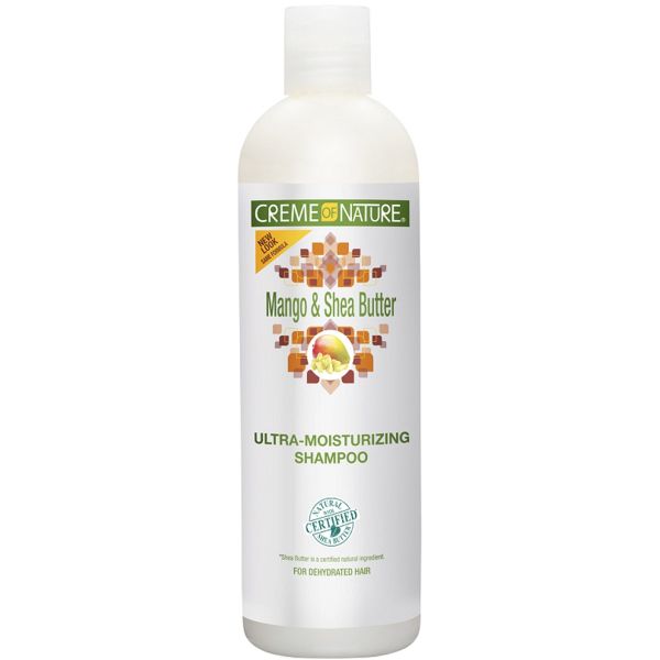 Creme Of Nature Ultra-Moisturizing Shampoo Mango & Shea, 12 OZ