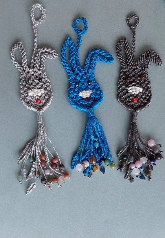 Crystal Bunny Keychain Accessory