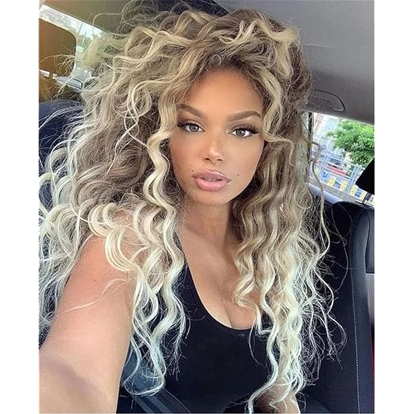 Curly Blonde Wig