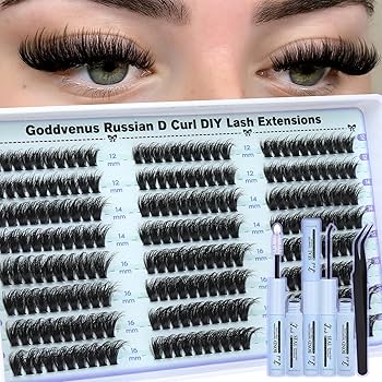 DIY Fluffy Lash Clusters 14mm