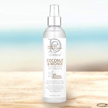Design Essentials Coconut Water Curl Refresher, 8oz
