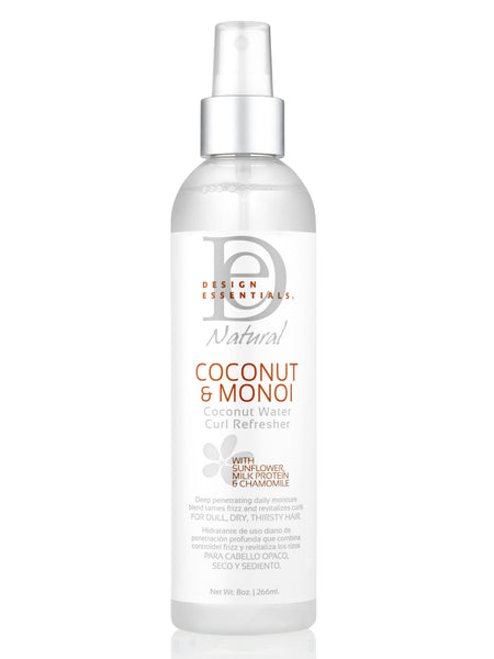 Design Essentials Coconut Water Curl Refresher, 8oz