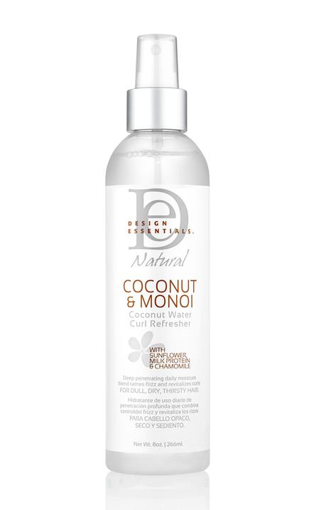 Design Essentials Coconut Water Curl Refresher, 8oz