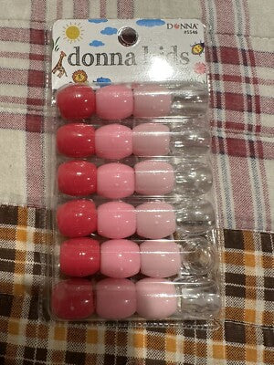 Donna Kids Clear Hair Beads