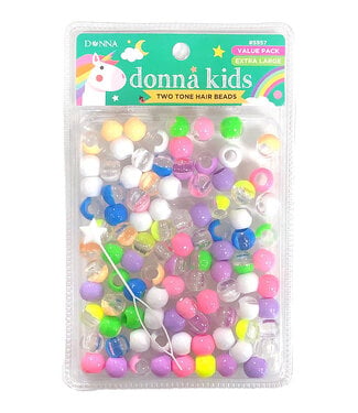 Donna Kids Two Tone Hair Beads