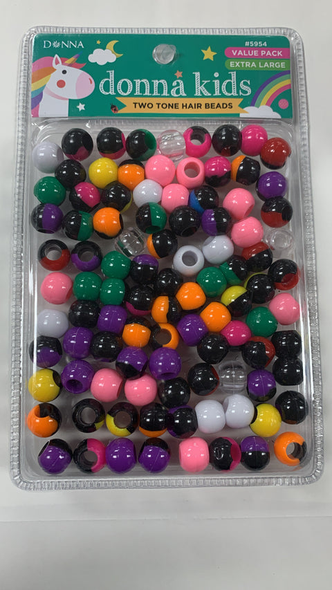 Donna Kids Two Tone Hair Beads