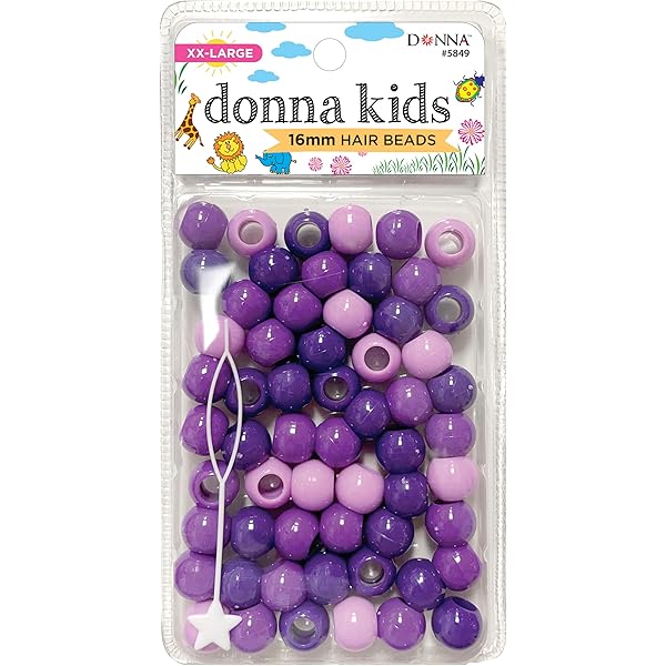 Donna Kids Two Tone Hair Beads