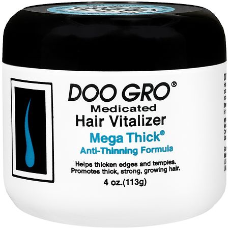 Doo Gro Medicated Hair Vitalizer, Mega Thick, 4 Oz
