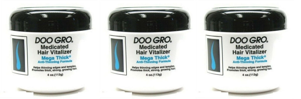 Doo Gro Medicated Hair Vitalizer, Mega Thick, 4 Oz
