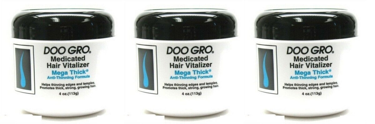 Doo Gro Medicated Hair Vitalizer, Mega Thick, 4 Oz