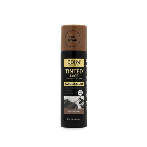 EBIN NEW YORK Tinted Lace Aerosol Spray - Darkest Brown