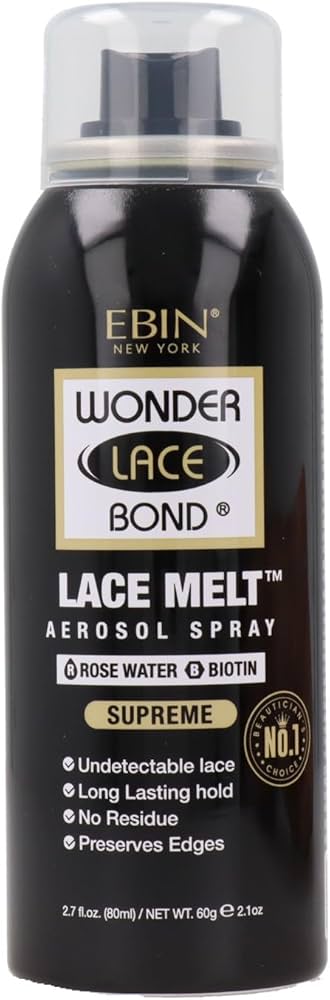 EBIN NEW YORK Wonder Lace Bond Adhesive Spray 2.7 Fl. Oz.