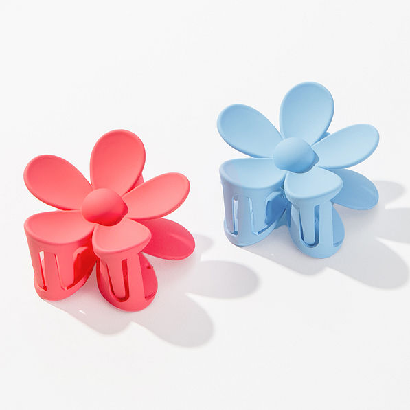 Flower Hair Clips Set