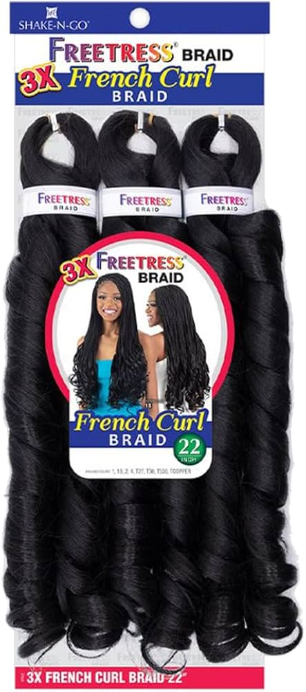 Freetress 3X French Curl Braid #350