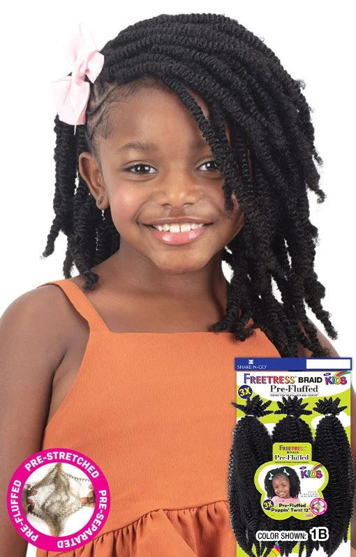 Freetress Kids Pre-Fluffed Poppin' Twist