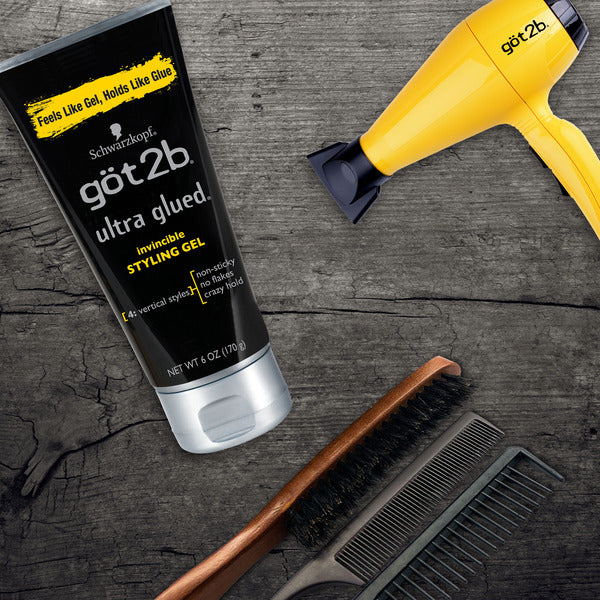 Göt2b Ultra Glued Invincible Styling Gel, 6 Oz