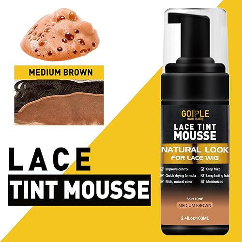 Goiple Lace Tint Mousse Medium Brown