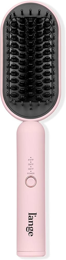 Hair Straightening Brush Adjustable