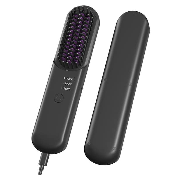 Hair Straightening Brush Adjustable