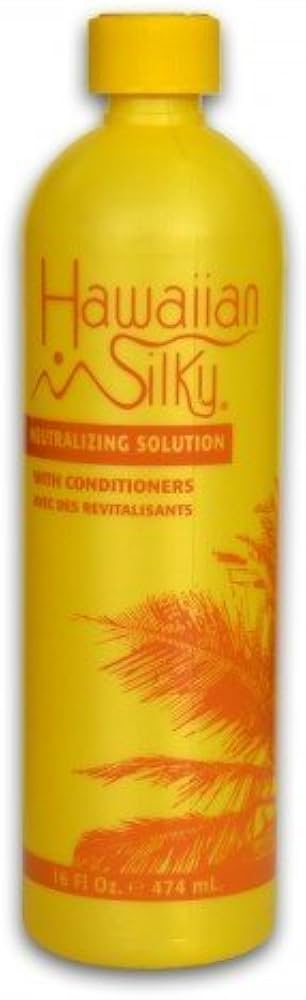 Hawaiian Silky Curl Reconstructor, 20 Ounce Yellow