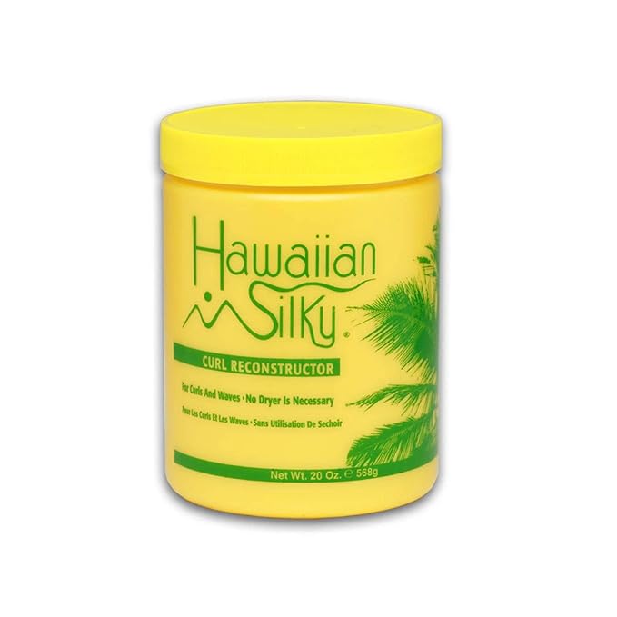 Hawaiian Silky Curl Reconstructor, 20 Ounce Yellow