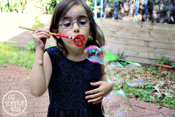 Heart-Shaped Bubble Wand Feeder