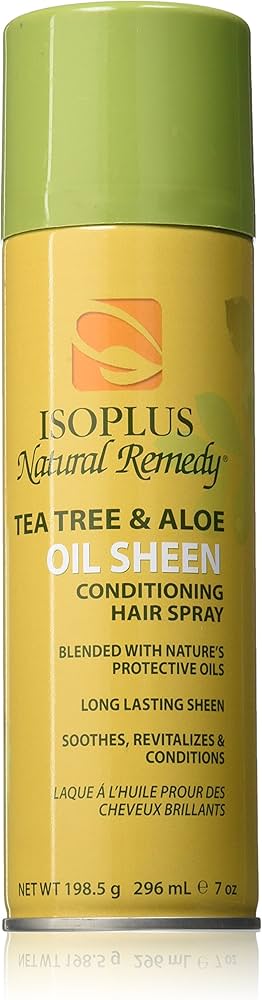 Isoplus Natural Remedy Tea Tree Aloe Oil Sheen