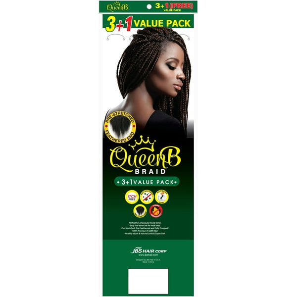 JBS Hair Corp Urban Beauty Queen B Braid 50" Green