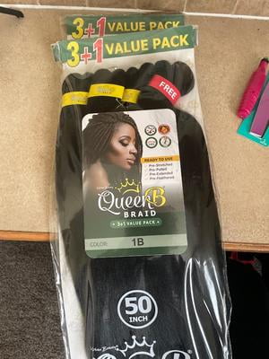 JBS Hair Corp Urban Beauty Queen B Braid 50" Green