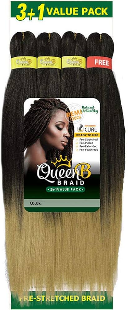 JBS Hair Corp Urban Beauty Queen B Braiding Hair 50 TT1B/350