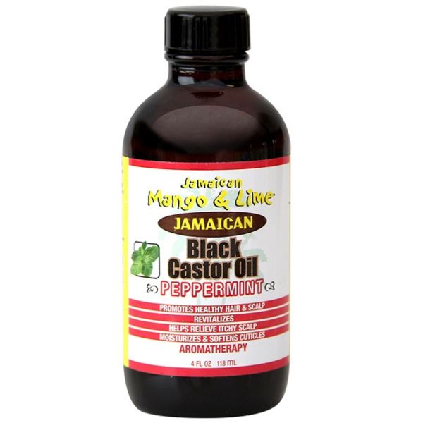 Jamaican Mango and Lime Black Castor Oil Peppermint 4 oz